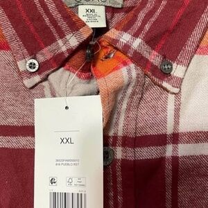 New XXL Ocean Coast flannel shirt with tags